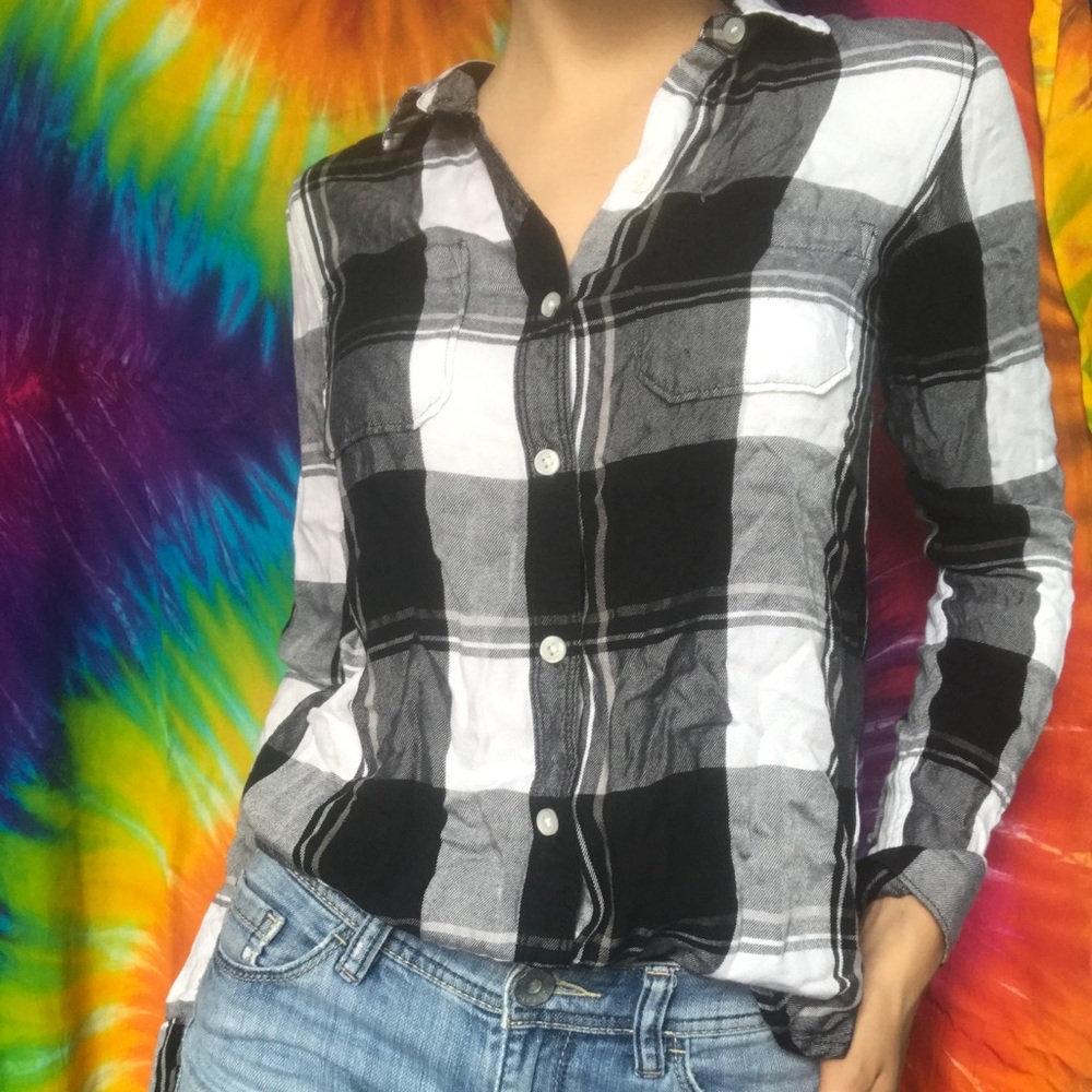 SO Button Down Flannel Perfect Shirt